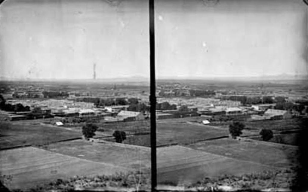 Santa Fe from the perspective of Fort Marcy, 1880. [source](https://econtent.unm.edu/cdm/singleitem/collection/wittick/id/233/rec/99)